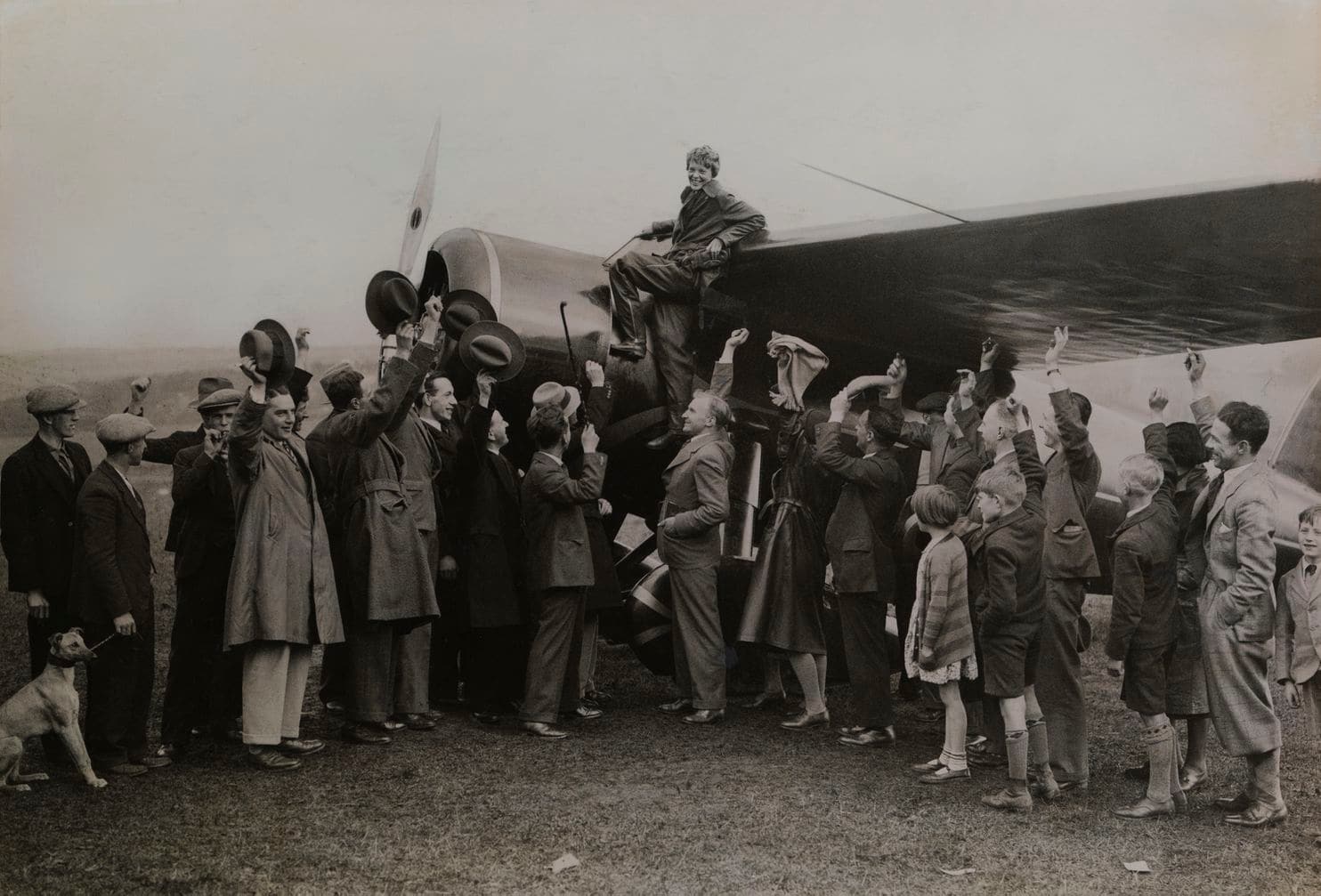 Amelia Earhart in Ireland in 1932. (The Washington Post)