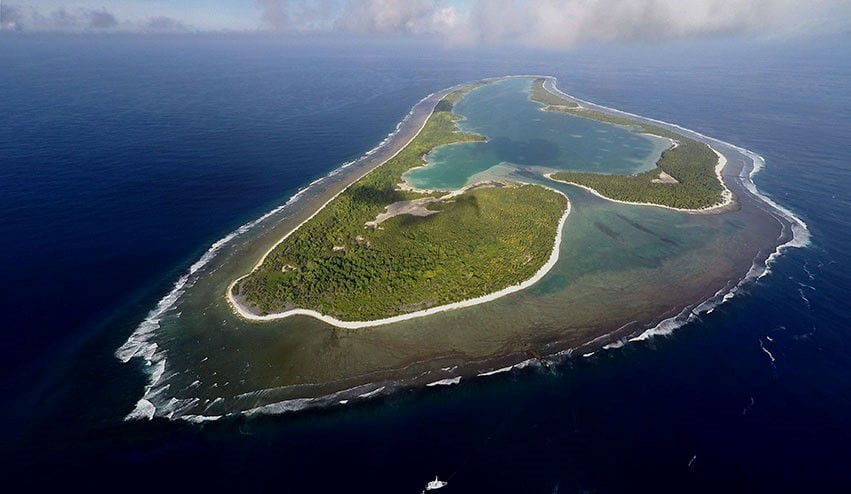 Researchers believe Earhart may have landed on Nikumaroro's reef. (Washington Post)