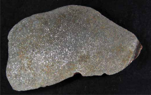 Primo piano del meteorite di Maryborough