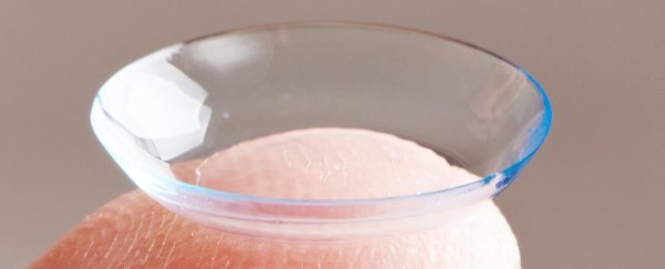 A man went blind in one eye after years of showering with contact lenses in