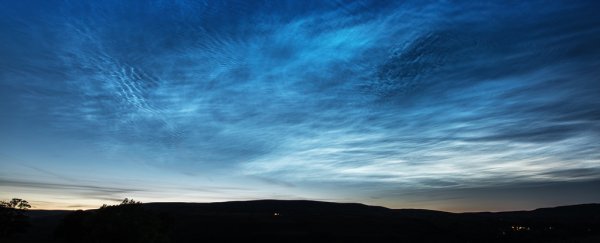 Something is causing these stunning and rare night-shining clouds to move south
