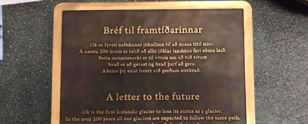 Iceland just held a funeral for the first glacier killed by climate change