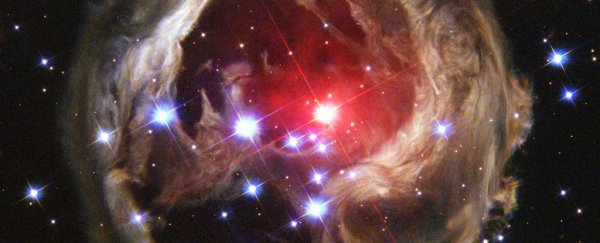 A huge dying star just offered an explosive glimpse into the fate of our own Sun
