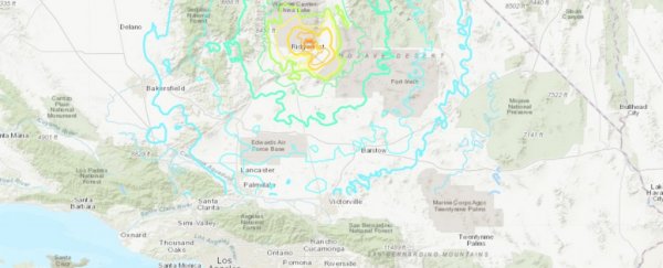 A 6.4 magnitude earthquake with sprawling aftershocks just shook part of California