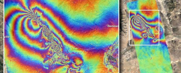 Striking NASA maps reveal how the California earthquakes altered the planet's surface
