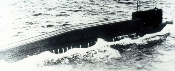 A sunken nuclear submarine is leaking radioactive material into the Atlantic ocean
