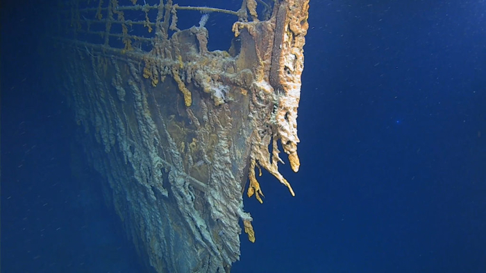 New Images Of The Titanic Reveal How The Wreck Is Being