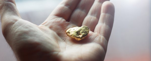Scientists just discovered a new structure in gold that only exists at extreme states
