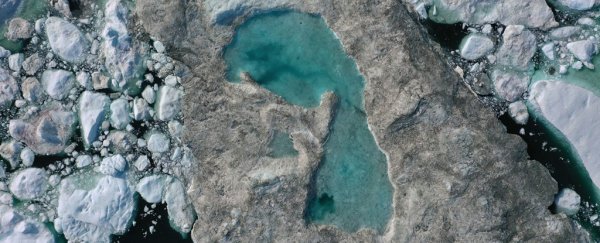 Greenland's in the middle of a record melting event, as the Arctic burns and swelters