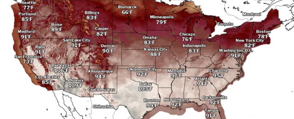 A 'ring of fire' is about to devastate the US with heatwaves, possible storms and floods