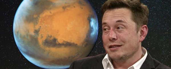 Elon Musk wants to drop nuclear bombs on Mars