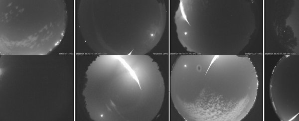 A huge fireball above Ontario may have scattered meteorite shards on the ground