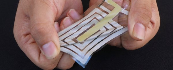 This crazy skin-like sticker can wirelessly monitor your vitals