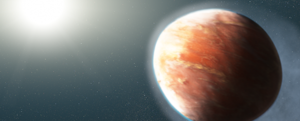 Hubble spots a scorching hot, hellish planet that's being 'evaporated' by its star