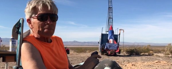 'Mad' Flat-Earther is preparing for another homemade rocket launch