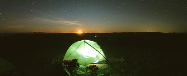 Map shows the few places in America where you can still see a "pristine" night sky