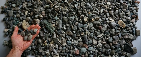 Oh great, there's a new form of plastic pollution that looks exactly like rocks