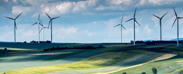 Europe could power the entire world with onshore wind farms alone