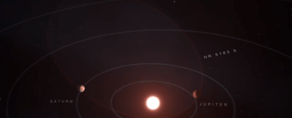 Astronomers detect a mammoth planet with the most extreme orbit we've ever seen