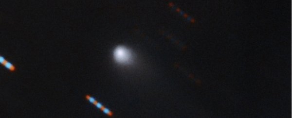The first images have started coming in of that new interstellar visitor