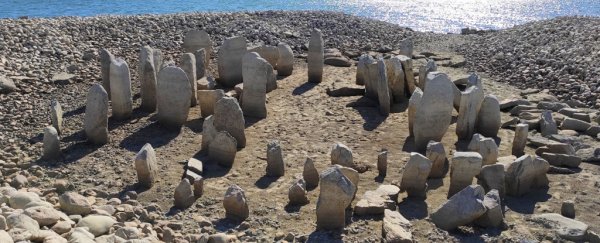 Intense drought exposes 4,000-year-old 'Stonehenge' in Spain