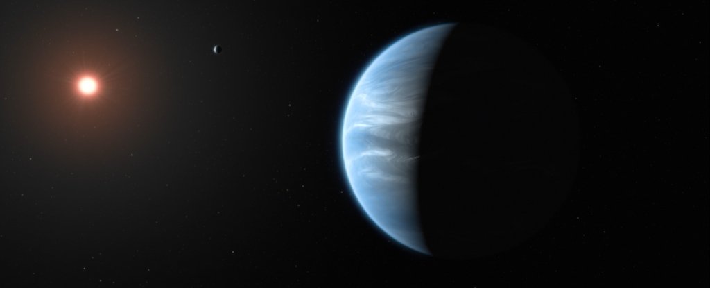 Water Detected in Atmosphere of Rocky Habitable Zone Exoplanet For First Time - ScienceAlert