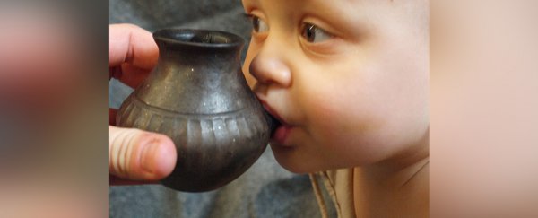 Ancient sippy cups show humans fed their babies cow's milk at least 3,000 years ago