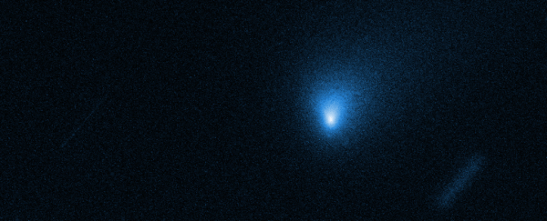 Hubble reveals a striking new view of mysterious interstellar comet Borisov