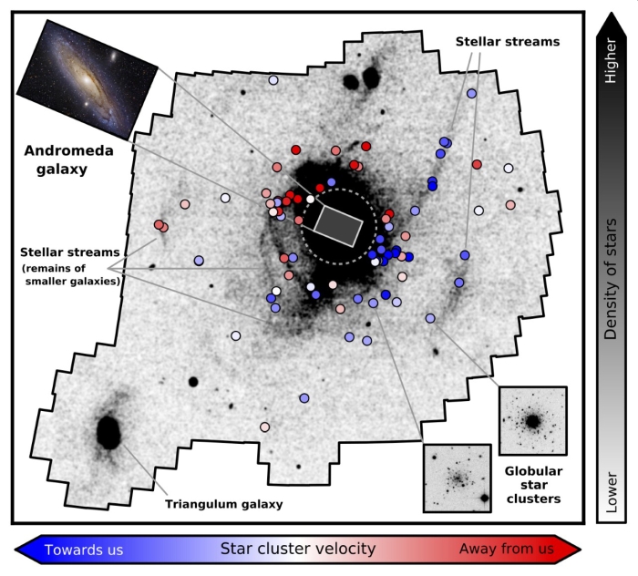 andromeda clusters