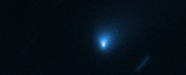 That interstellar comet is carrying water from beyond our Solar System