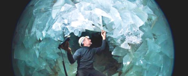 Scientists might have finally found the origin of this surreal jagged crystal cave