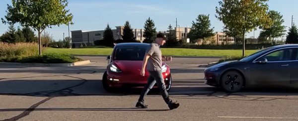 People are trying to get themselves run over by their own Teslas