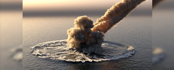 That dinosaur-killing asteroid instantly acidified our world's oceans, too