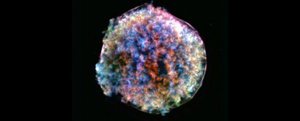 This incredible image looks biological but is actually a strange, exploded star