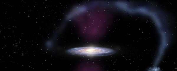 Something in the centre of our galaxy colossally erupted 3.5 million years ago