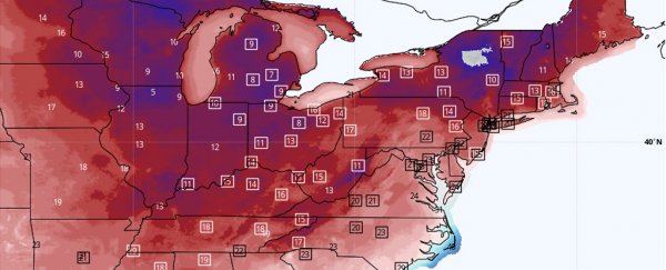 Arctic blast hitting the US predicted to break hundreds of weather records