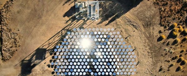 A promising solar energy breakthrough just achieved 1,000-degree heat from sunlight
