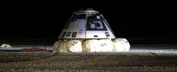 Boeing's Starliner has touched down safely in desert after failure to dock with ISS