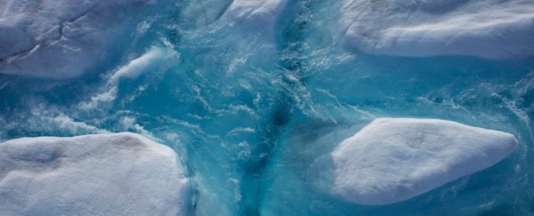 Drones reveal the Greenland ice sheet fracturing in real time