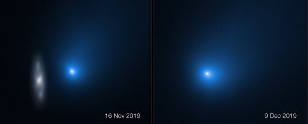 Hubble captures incredible photos of comet Borisov as it speeds past our Sun