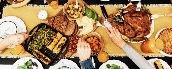 There's a food 'variety effect' messing with your head at Christmas meals