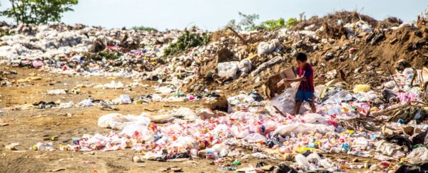 Scientists find a way to break plastic down into useful chemicals with light