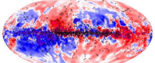 This is the Milky Way's magnetic field in more detail than we've ever seen it before