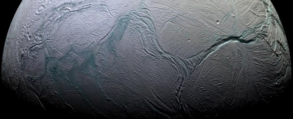 Scientists uncover the cause of mysterious 'tiger stripes' on Saturn's moon Enceladus