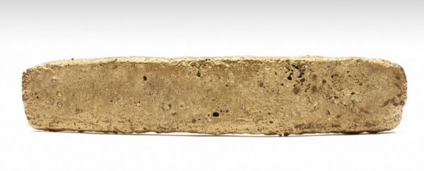 Giant gold bar found in Mexico City park turns out to be looted Aztec treasure