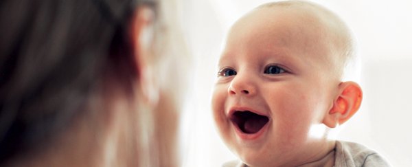 Playing with babies can make your brain waves sync up together