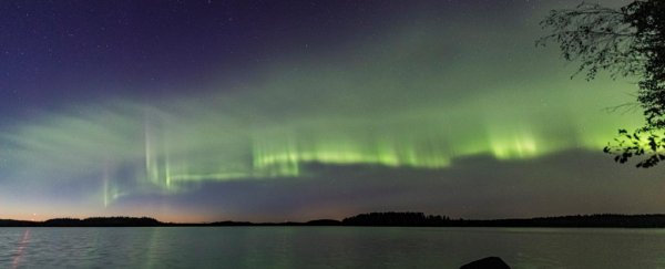 A totally new type of aurora has been documented in the northern sky