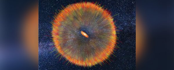 Astronomers have caught a rare and massive 'accretion burst' in our galaxy