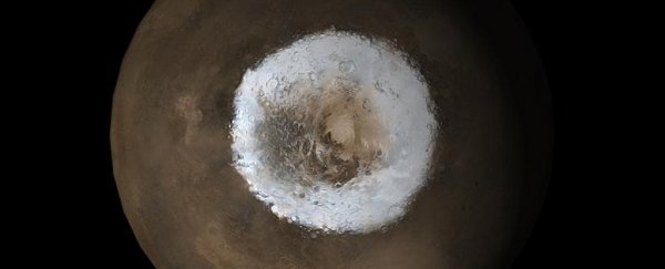 A long-standing mystery about Mars' South Pole might be solved at last