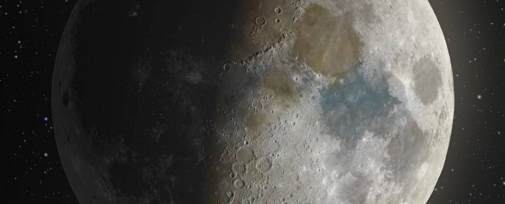 This Spectacular Image of The Moon's Surface Is The Combination of